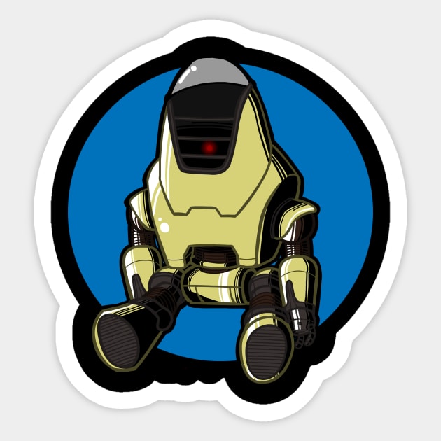 Protectron. Sticker by Codus